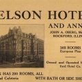 The Nelson Hotel and annex in Rockford, Illinois.