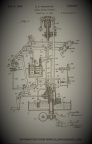 Elmer E. Woodward's first diesel engine governor designed and developed from a hydraulic water wheel governor