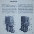 Description of the Woodward diesel engine governor.