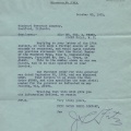 Fitz Water Wheel Company letter, circa 1931.