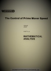 THE CONTROL OF PRIME MOVER SPEED