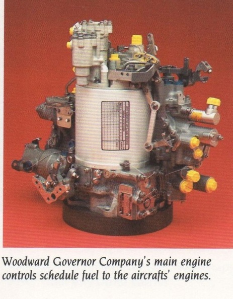 CFM56-3 series jet engine fuel control.
