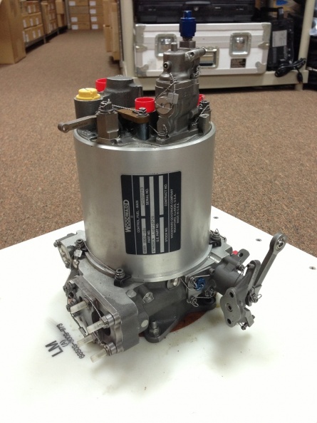 One of Woodward's smallest gas turbine fuel control for sale on the web.