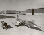 F-104 Star fighter with a G.E. J79 jet engine controlled by a Woodward 1307 series fuel control.