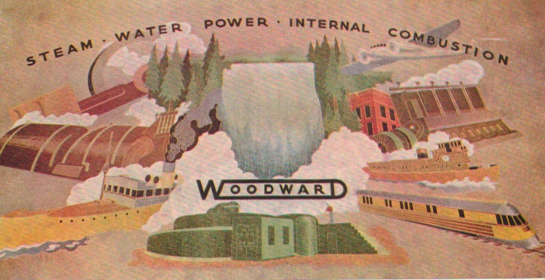 A Woodward history painting from the 1940's.