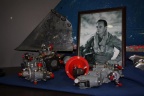 Lucas Aerospace Company's fuel control components on display.