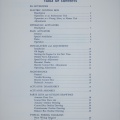 Table of contents.