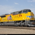 A brand new 2 million dollar EMD locomotive.