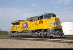 A brand new 2 million dollar EMD locomotive.