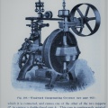 Elmer E. Woodward's state-of-the-art mechanical compensating type water wheel governor.