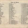 List of water wheel governor parts.