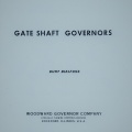 WOODWARD GATE SHAFT TYPE WATER WHEEL GOVERNOR HISTORY.