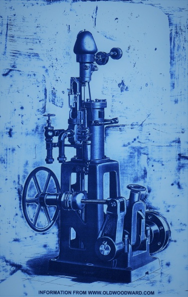 Woodward Oil- Pressure Water Wheel Governor VR series, circa 1914.