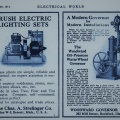 A Woodward Governor Company advertisement from 1914.