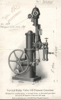 Elmer E. Woodward's state-of-the-art oil pressure relay valve water wheel governor patented in 1912.