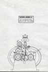 DRAWING OF TYPE B WOODWARD GOVERNOR, CIRCA 1902.