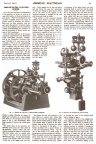 AMERICAN ELECTRICIAN PAGE 1, CIRCA 1903.