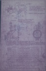 WOODWARD SIZE D COMPENSATING TYPE WATER WHEEL GOVERNOR DATA, CIRCA 1922.