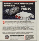 Woodward FADEC controls advertisement 