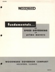 Elmer Woodward's fundamentals of speed governing.