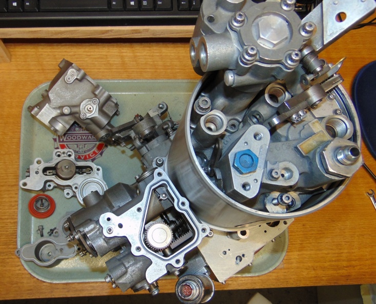 How to take apart a jet engine governor in the basement. OldWoodward