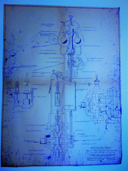 Woodward Oil Pressure Relay Valve Water Wheel Governor history.