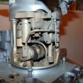 Picture of the 3-D cam gear drive end.