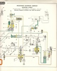 Woodward 1307 series jet engine control schematic drawing.