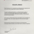 QUALITY POLICY
