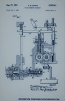 Patent for the Woodward PM type governor.  Sheet 1 of 2.