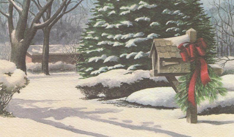 The Covert's Winter Mail Box.