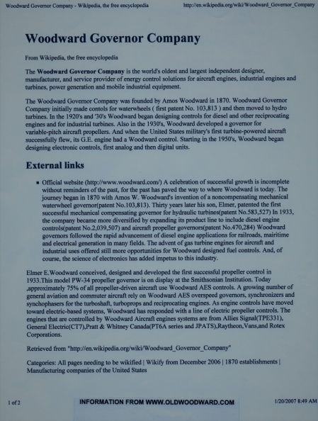 To read any of these first 5 Woodward patents, go to the PATENT gallery. The first data entry on Woodward..jpg