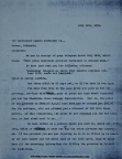 Woodward Governor Company letter to Mcfarlane-Eggers MFG Company, circa 7-14-1925.