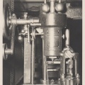 A 1914 PHOTO OF A WOODWARD OIL PRESSURE WATER WHEEL GOVERNOR.