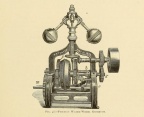 An 1882 catalogue showing the Amos Woodward Water Wheel Governor.