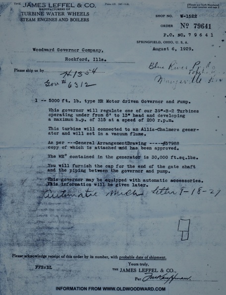 JAMES LEFFEL LETTER TO WOODWARD ON AUGUST 6, 1929..jpg