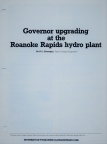 Researching and documenting the evolution of the Woodward hydro-electric governor system.