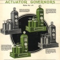 WOODWARD ACTUATOR GOVERNORS.  Bulletin Number No. 1-A 