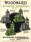 WOODWARD ACTUATOR GOVERNORS.