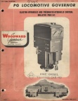 Diesel-electric locomotive history including the legacy of the Woodward PG series diesel engine governor application.