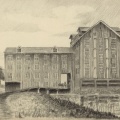 Farwell's Mill in Madison Wisconsin, circa 1865.