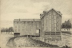 Farwell's Mill in Madison Wisconsin, circa 1865.