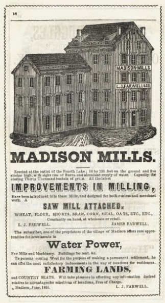 1851 grist mill on the yahara river in Madison..jpg