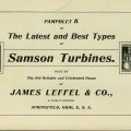 THE JAMES LEFFEL & COMPANY PAMPHLET K.