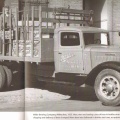 A vintage Miller Brewing Company delivery truck.