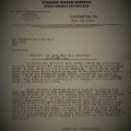 The James Leffel Company letter, circa November 13,1918.