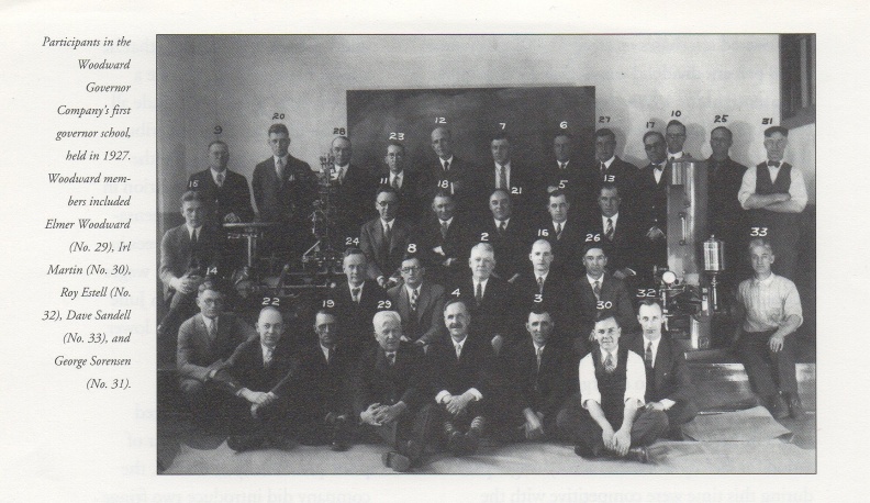 First Woodward governor school held in 1927. - First Woodward governor school held in 1927..jpg First Woodward governor school held in 1927..jpg