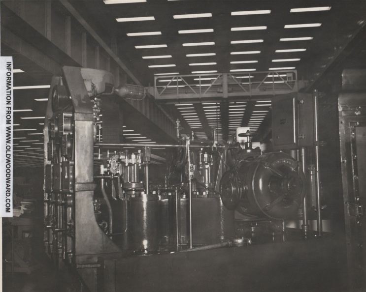 This picture was taken on the Woodward Hydro(water wheel) department shop floor in Rockford, Illinois, circa 1958. Both of the units were overhauled and updated with the latest components of the day. img530.jpg