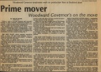 Woodward selects the Stevens Point, Wisconsin location for new factory, circa 1981.