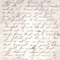 1887 letter from Amos Woodward to the James Leffel Company.